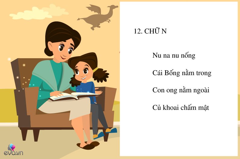 10 bài thơ cho bé mầm non học chữ cái cực nhanh (tiếp) - 3