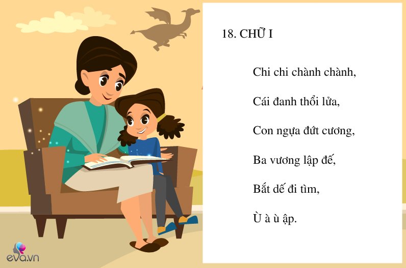 10 bai tho cho be mam non hoc chu cai cuc nhanh (tiep) - 10