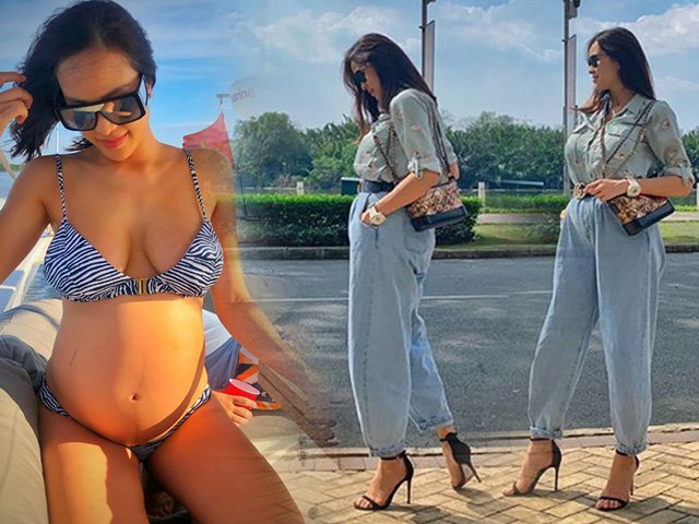 Đây là mẹ bỉm táo bạo nhất Vbiz: có bầu thì nghiện sexy, vừa sinh xong đã mang cao gót