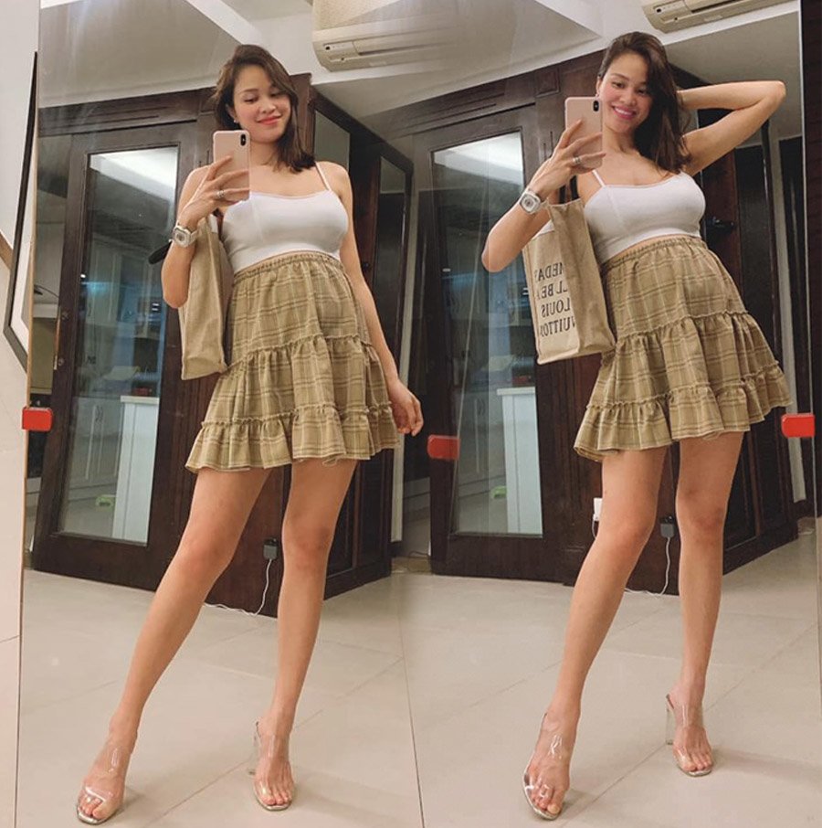 Đây là mẹ bỉm táo bạo nhất Vbiz: có bầu thì “nghiện” sexy, vừa sinh xong đã mang cao gót - 14