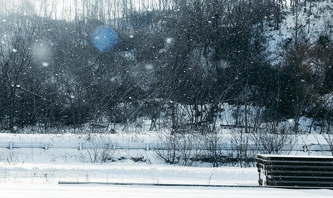 Ngỡ ngàng ngắm bụi kim cương đẹp huyền ảo mùa tuyết trắng Nhật Bản - 1