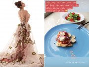 Bếp Eva - Sau chia tay, Thái Trinh ăn uống đạm bạc nhưng trang trí phù phiếm thế này!