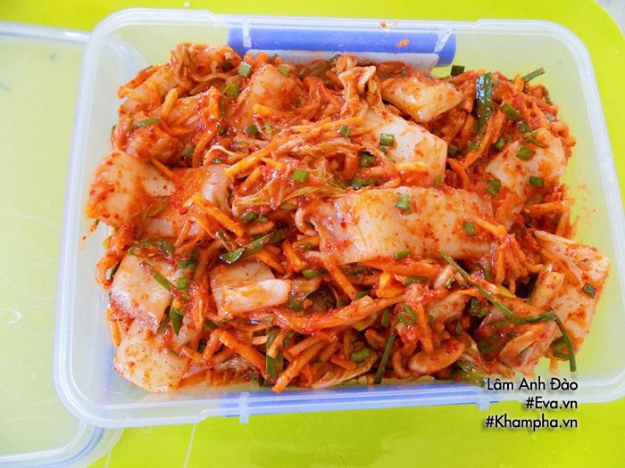 Cách làm kim chi cải thảo chay cay ngon ấm áp cho ngày đông lạnh giá - 7