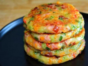 Bếp Eva - Rảnh rỗi đem khoai tây luộc chơi, trộn thêm chút nguyên liệu có ngay món bánh ngon thần sầu