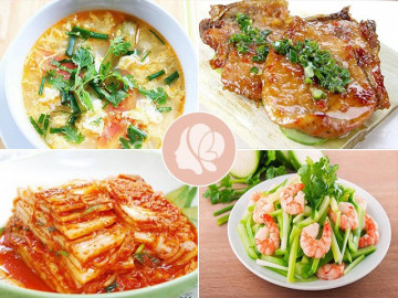 Mâm cơm nấu "nhoằng cái là xong" mà chồng con vẫn ăn tới tấp