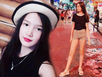 Mới 12 tuổi, em gái thủ thành Đặng Văn Lâm đã trổ mã với vẻ đẹp lai xinh xắn