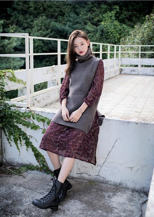 Áo len phong cách Hàn mới nhất 2015 cho cô nàng trẻ trung