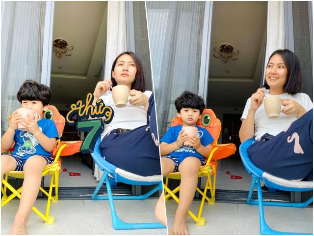 Cuộc sống của hai mẹ con Ngọc Lan sau ly hôn cực bình yên và vui vẻ