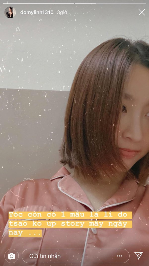 Đỗ Mỹ Linh mạnh tay cắt tóc ngắn thêm đến nỗi tóc chỉ còn một mẩu - 2