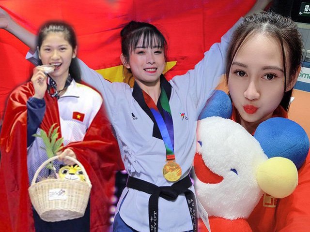 Những bóng hồng tài năng và xinh đẹp của đoàn thể thao Việt Nam ghi điểm tại SEA Games 30
