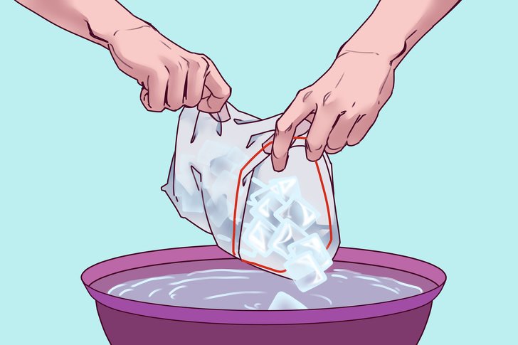 Chỉ với 1 túi đá bạn có thể biết ngay liệu mình có gặp vấn đề tim mạch hay không - 1