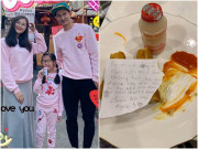 Yêu con - Để đồ ăn thừa cho ba, lời nhắn của con gái Huy Khánh mới là điều đáng bàn