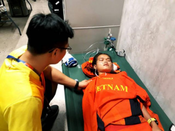 Không chỉ tuyển bóng đá, những vận động viên môn khác cũng chiến đấu lăn xả giành HCV cho VN