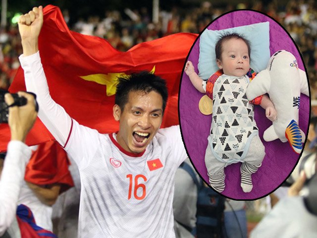 Đá SEA Games về được thưởng cả trăm triệu, Hùng Dũng bị vợ đẹp cằn nhằn vì quà của con