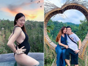 Bà bầu - Mang bầu với chồng Hong Kong, em gái Trấn Thành được cưng như trứng, ăn thịt bò 20 triệu/kg