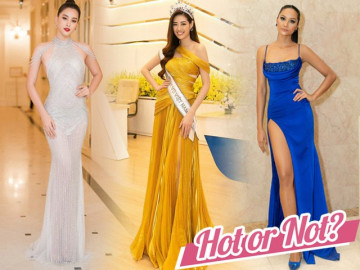 H'Hen Niê - Tiểu Vy - Khánh Vân: Bộ 3 nàng Hậu tấn công BXH mặc đẹp tuần qua