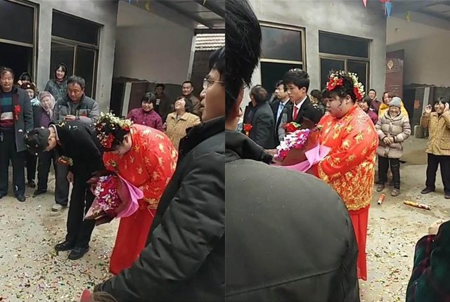 Cô dâu to gần gấp đôi chú rể, thái độ bất thường của 2 nhân vật chính gây chú ý - 2