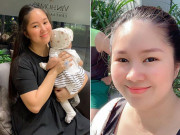 Bà bầu - Mặc kệ cả showbiz đua nhau giảm cân sau sinh, Lê Phương vẫn tròn trịa, tự nhận "em to nhất"