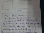 Tin tức - Cười ra nước mắt với bài văn tả “ông nội hay đánh lô” của học sinh tiểu học