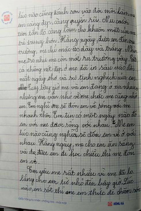 Bài văn tả mẹ amp;#34;răng vàng khè sau làn môi đỏamp;#34; của HS lớp 5, ai đọc cũng bật cười - 2