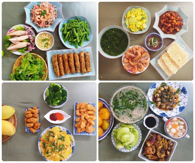 Từng không biết luộc gà, nàng dâu Bắc Ninh nấu những mâm cơm đề huề, chồng con gắp lia lịa - 4