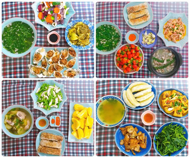 Từng không biết luộc gà, nàng dâu Bắc Ninh nấu những mâm cơm đề huề, chồng con gắp lia lịa - 8