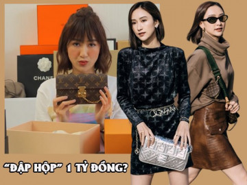 Đã tìm ra đối thủ chơi hàng hiệu chẳng kém Ngọc Trinh: đập hộp 1 tỷ đồng chưa mỏi tay
