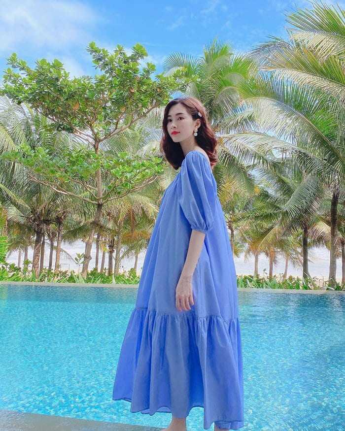 Váy đầm thiết kế xoắn eo giấu bụng đủ màu | Shopee Việt Nam