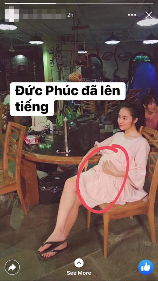 Luôn im lặng trước tin đồn sinh con, Hòa Minzy bất ngờ lộ ảnh ôm bụng bầu vượt mặt - 1