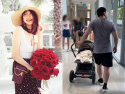 Giải trí - Vợ chồng Lan Khuê lần đầu đưa quý tử đi chơi, hình ảnh 2 bố con gây chú ý