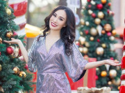 Thời trang Sao - Hoa hậu Trang Lương khoe những shoot ảnh rạng rỡ mùa Giáng sinh