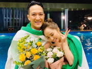 Giải trí - "Cá sấu chúa" Quỳnh Nga quay cảnh ướt sũng lúc nửa đêm với người tình màn ảnh