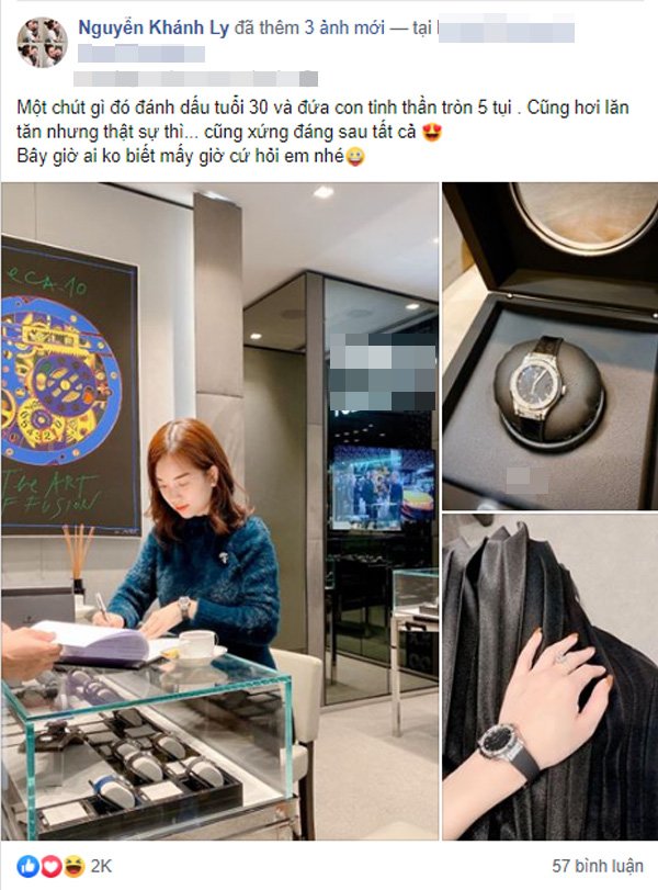 Một mình nuôi con hậu chia tay Mạc Hồng Quân, Ly Kute vẫn dư sức tậu đồng hồ nửa tỷ - 1