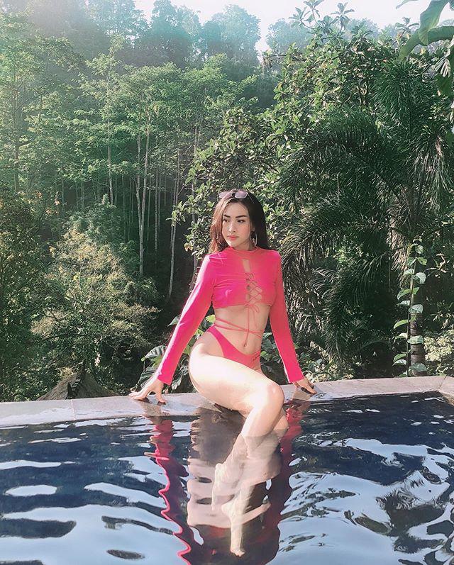 Kém cạnh gì Ngân 98, tình cũ Lương Bằng Quang cũng ngày đêm khoe thân với bikini bé tí hon - 8
