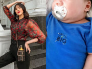 Giải trí - Lan Khuê ví con trai đầu lòng là heo, dân mạng phát hiện điểm giống nhau giữa 2 bố con