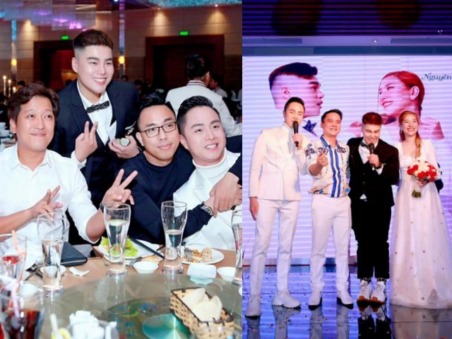 Trường Giang, Hồ Quang Hiếu cùng dàn sao góp mặt trong đám cưới bí mật của Nguyễn Đình Vũ