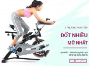 Làm đẹp - 5 phương pháp luyện tập có khả năng đốt calorie, giảm cân mạnh mẽ nhất