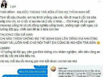 Tin tức 24h: Nghi án đầu độc chị họ bằng trà sữa, người phụ nữ lạ tử vong