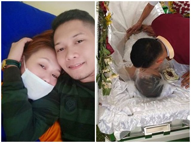 Mất con xong lại nghe tin dữ, chàng trai đau lòng tổ chức lễ cưới kèm lễ tang vợ