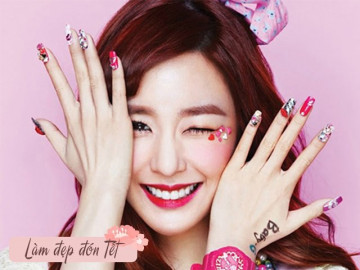 Những mẫu nail cực sành điệu và ấn tượng cho các nàng thêm xinh ngày đầu năm