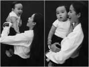 Làm mẹ - Sau nhiều đồn đoán, Hoa hậu Phạm Hương chính thức công khai cận mặt con trai