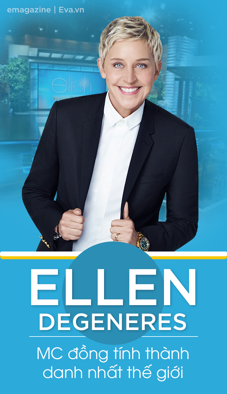 Ellen DeGeneres: Vượt qua quá khứ bị bố dượng xâm hại, trở thành MC đồng tính nổi nhất thế giới - 2