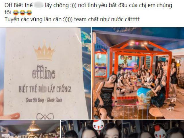 Rộ trào lưu lập nhóm Biết thế không lấy chồng, Diệt tiểu tam: Tổ chức offline, CĐM tranh cãi