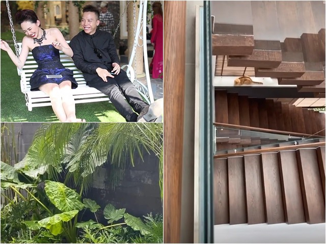 Sao Việt 24h: Mọi ngóc ngách trong biệt thự to đùng của vợ chồng Tóc Tiên làm fan sửng sốt