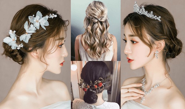 20 kiểu tóc cô dâu đẹp đơn giản dẫn đầu xu hướng thời trang năm 2020 - 3