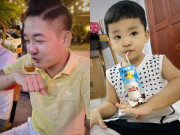 Giải trí - Hải Băng "tá hoả" khi con trai 2 tuổi học cách uống rượu của bố Thành Đạt