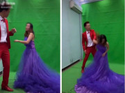 Tin tức - Bất đồng cách tạo dáng chụp ảnh cưới, cô dâu - chú rể bất ngờ quay ra "choảng nhau"