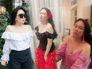 Thời trang - Vẫn là áo trễ nải nhưng lần này, Phượng Chanel quyết khoe triệt để thềm ngực căng tràn sức sống