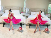 Thời trang - Chán khoe body, Phạm Hương dạo này thích mê váy rộng thùng thình