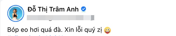 Thật thà như hot girl Trâm Anh, khoe hình xinh đẹp vẫn không quên tự nhận bóp eo quá đà - 3